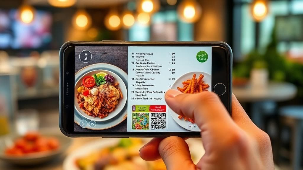 Cardápio Digital Interativo