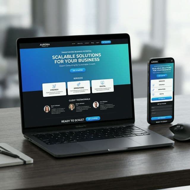 Landing Page de Serviços